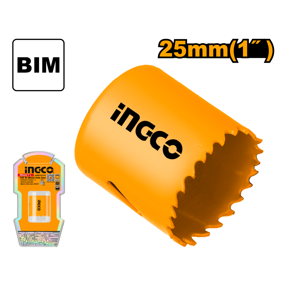 INGCO DIAMOND HOLE SAW - 25MM