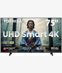 TOSHIBA SMART TV UHD (4K)  75 INCH