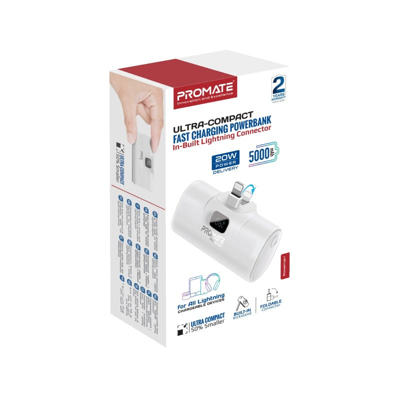 Promate Mobile Charger POWERUP-I.WHITE PRO-CH-POWERUP-I.WHITE