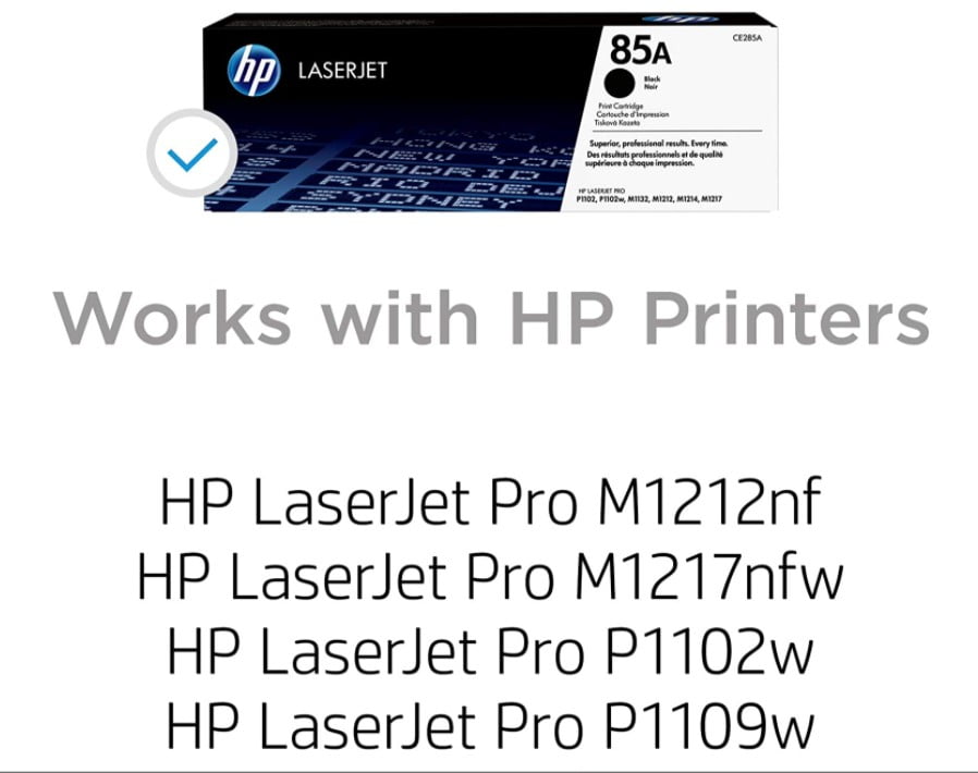 HP 85A 2-pack Black Original LaserJet Toner Cartridges