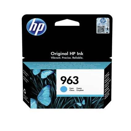 HP 963 Cyan Original Ink Cartridge