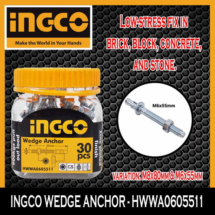 INGCO WEDGE ANCHOR