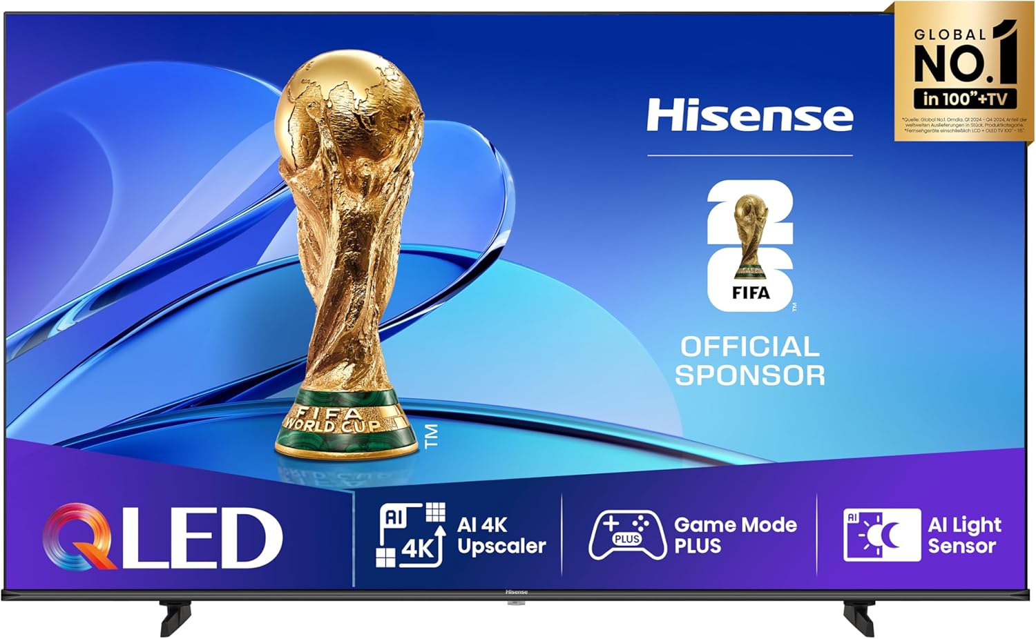 HISENSE 65" QLED TV 65E7Q