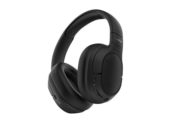 BELKIN SOUNDFORM ISOLATE NOISE CANCELLING HEADPHONES, BLACK AUD008HQBK