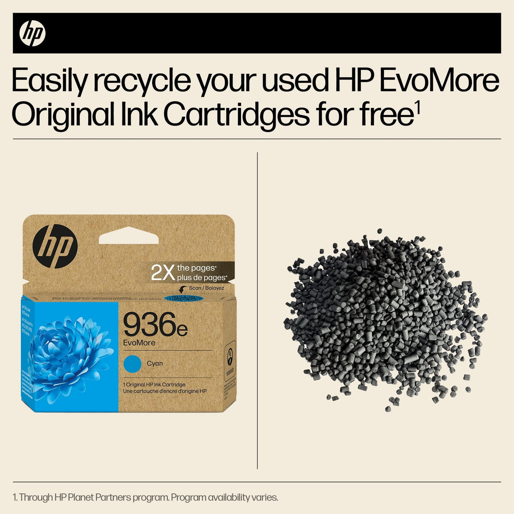 HP 925e EvoMore Yellow Original Ink Cartridge
