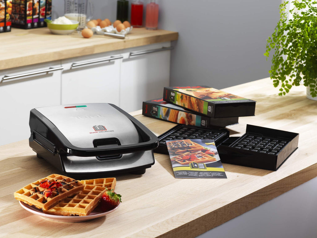 TEFAL MULTIFUNCTIONAL SANDWICH/WAFFLE MAKER SW853D12