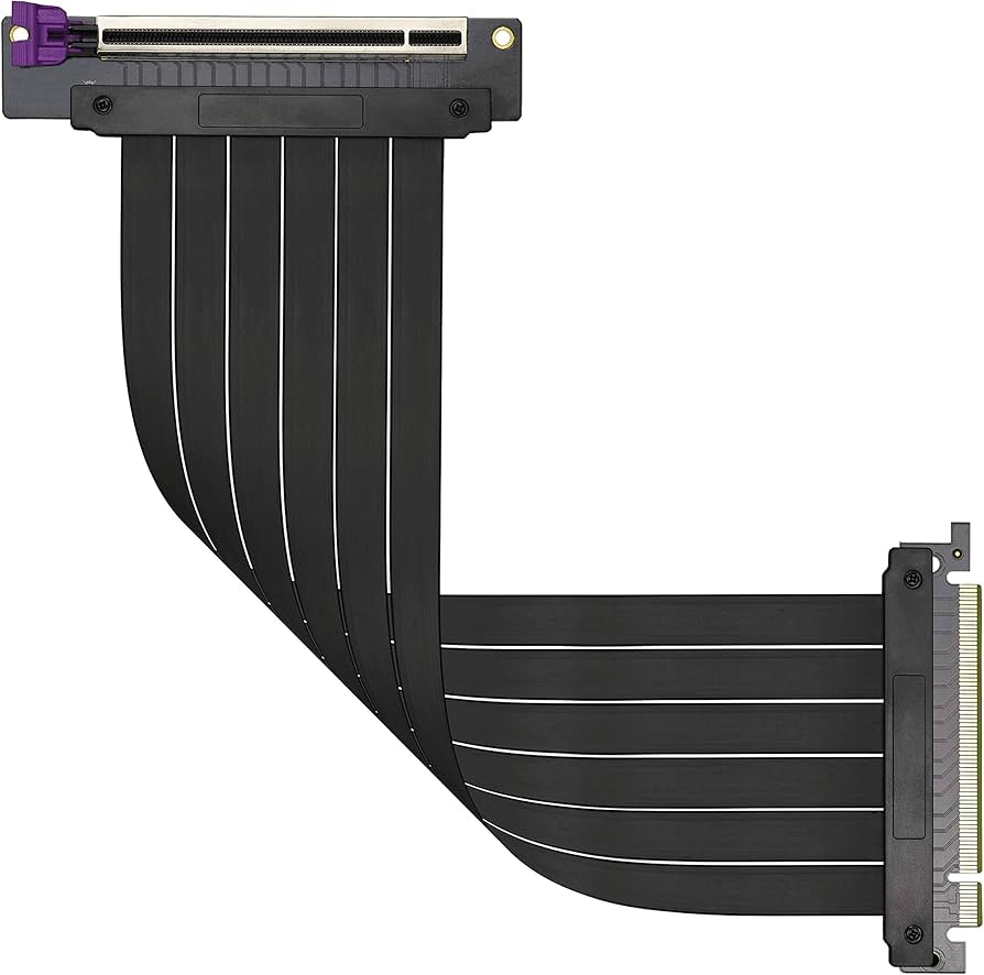 Cooler Master Graphic Card Riser Cable PCIe 3.0 x16 Ver. 2 200mm (MCA-U000C-KPCI30-200) GCH-MCA-U000C-KPCI30-200
