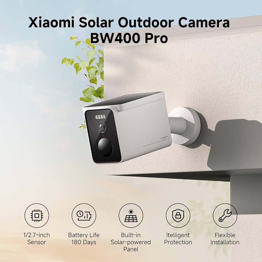 Xiaomi Solar Outdoor Camera BW400 Pro Set CCTV-BW400