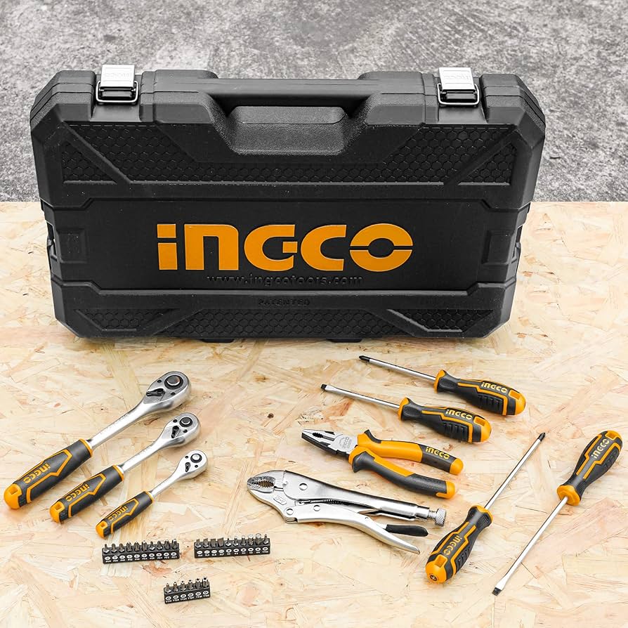 INGCO COMBINATION TOOLS SET OF 142 PCS  142 PCS