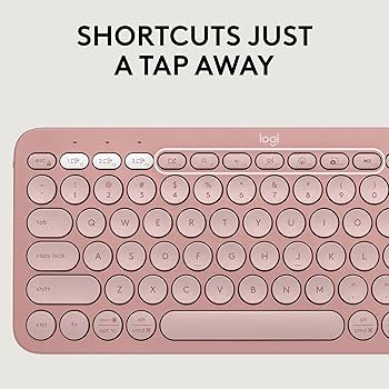 Logitech Pebble 2 Bluetooth Keyboard and Mouse Combo - Tonal Rose - US INT'L