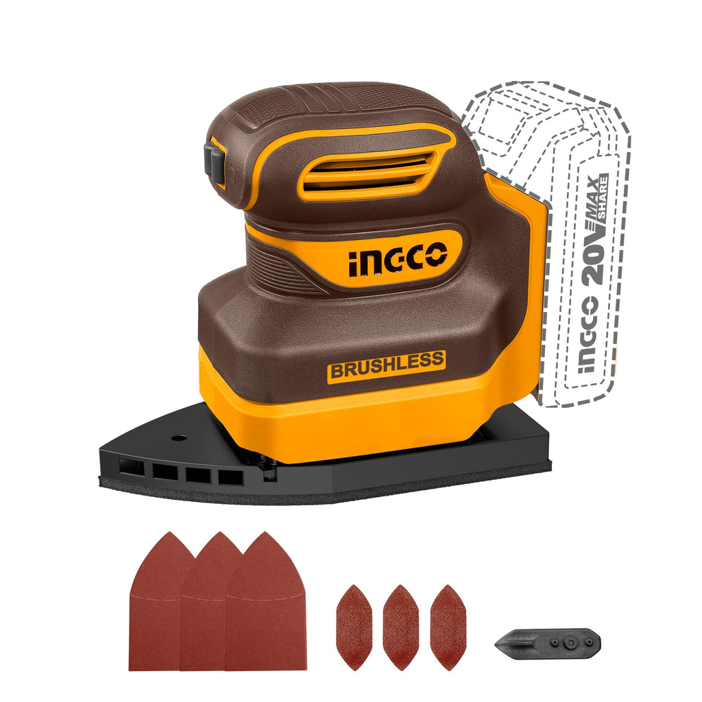 INGCO CORDLESS PALM SANDER CPSLI2024
