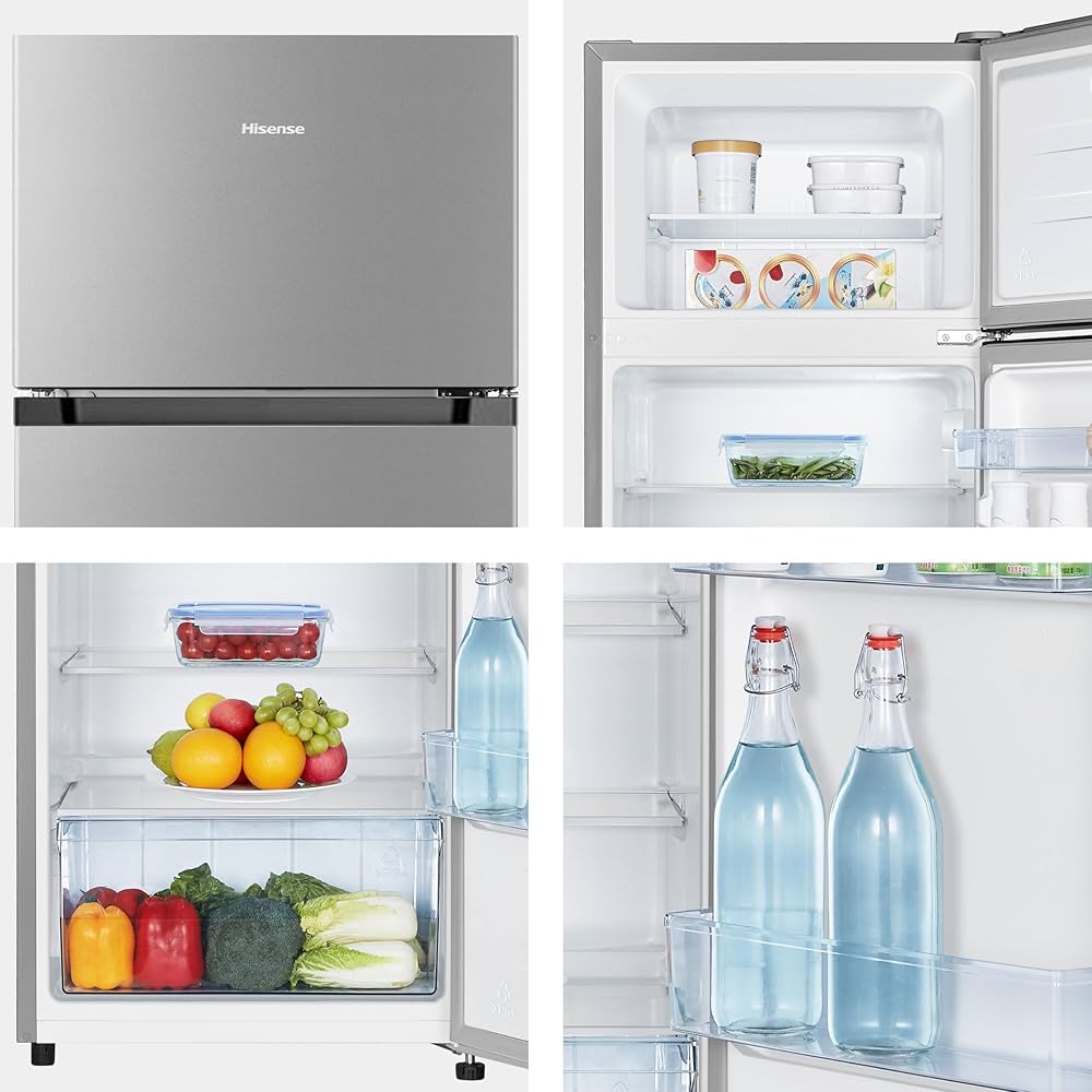 HISENSE REFRIGERATOR TOP FREEZER DEFROST ENERGY CLASS E 206 L