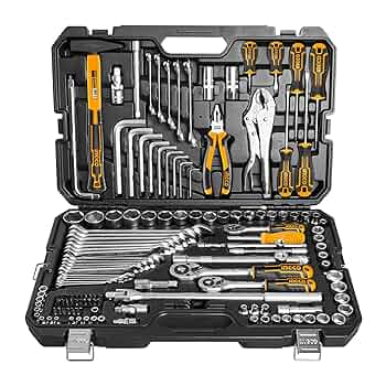 INGCO COMBINATION TOOLS SET OF 142 PCS  142 PCS