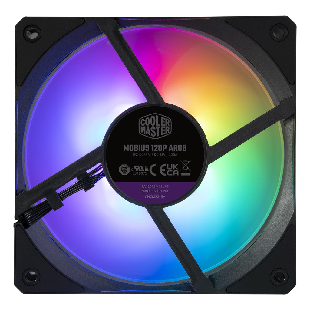 Fan Cooler Master Mobius 120P ARGB FC-CM-MFZ-M2DN-243NP2-R1