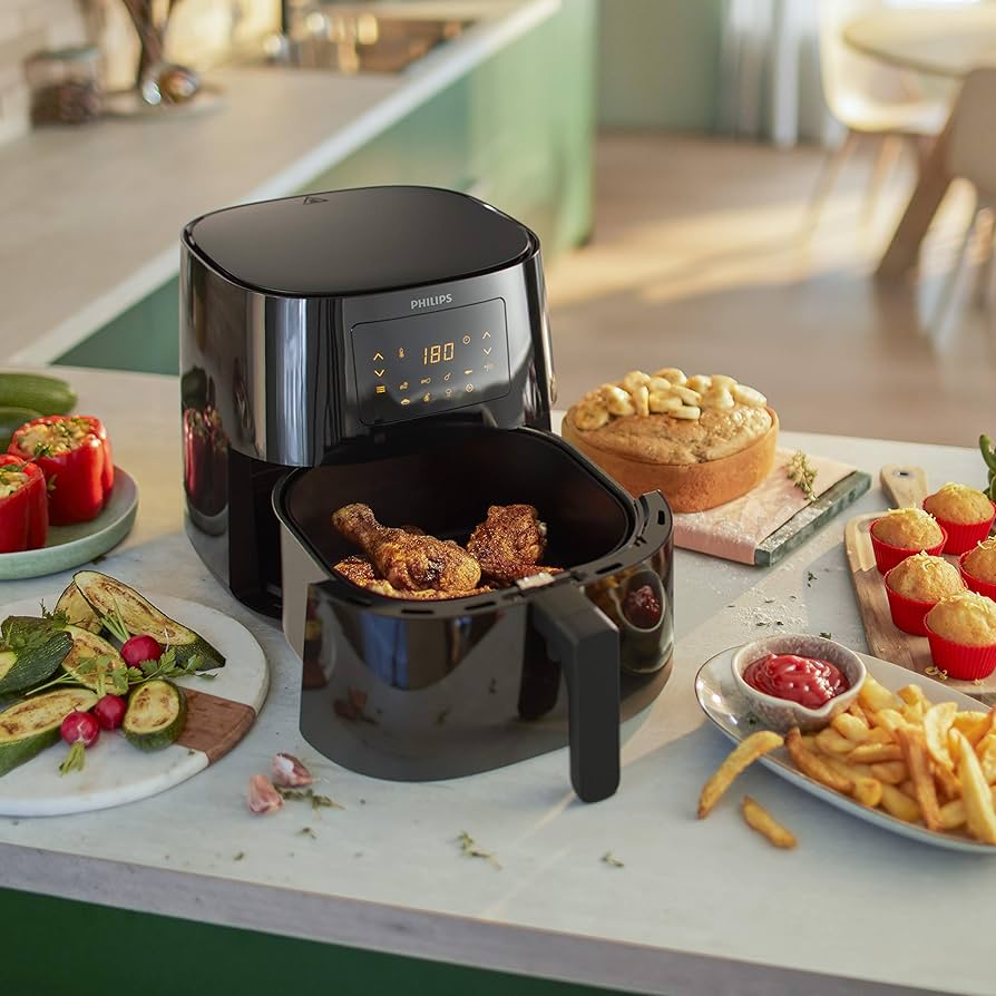 PHILIPS AIR FRYER TASTING FOOD WITH 90% LESS FAT