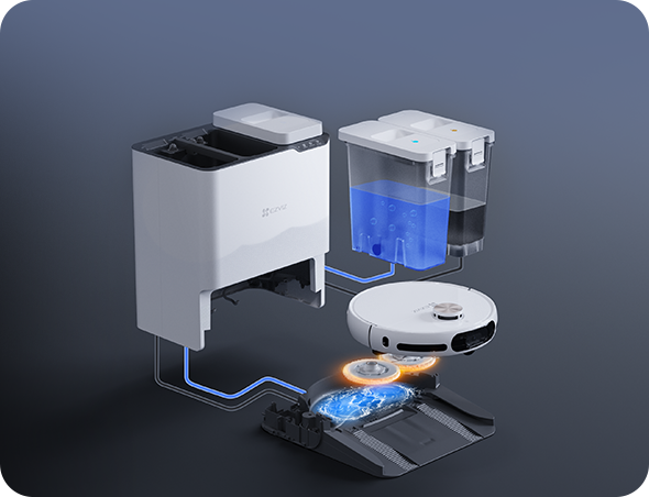 EZVIZ Robot Vacuum & Mop Combo RS20 MAX