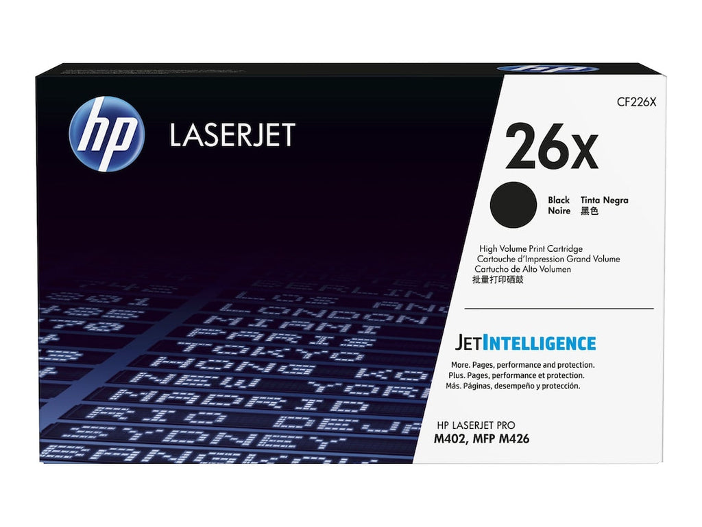 HP 26X High Yield Black Original LaserJet Toner Cartridge
