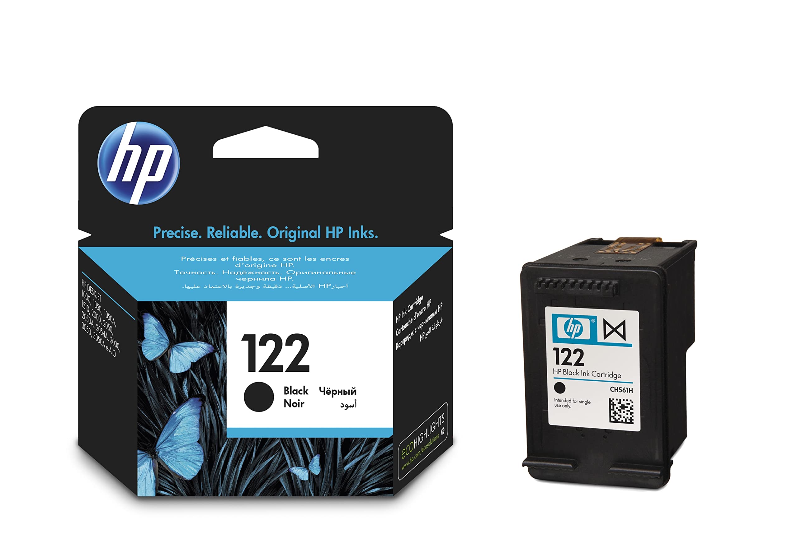 HP 122 Black Ink Cartridge