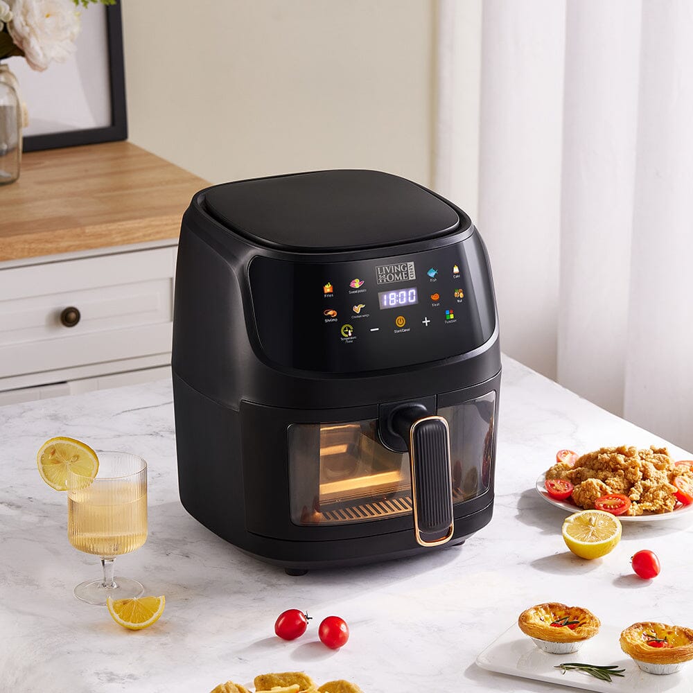 HISENSE 5L AIR FRYER-COLOR DISPLAY-VISIBLE WINDOW