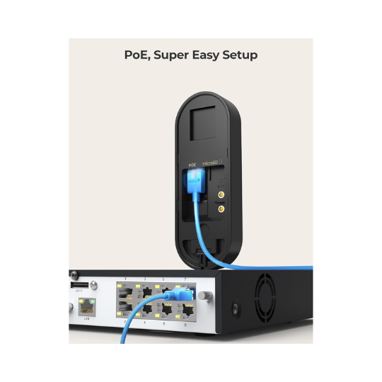 Reolink Smart 5MP 2K+ Wired PoE Video Doorbell with Chime
