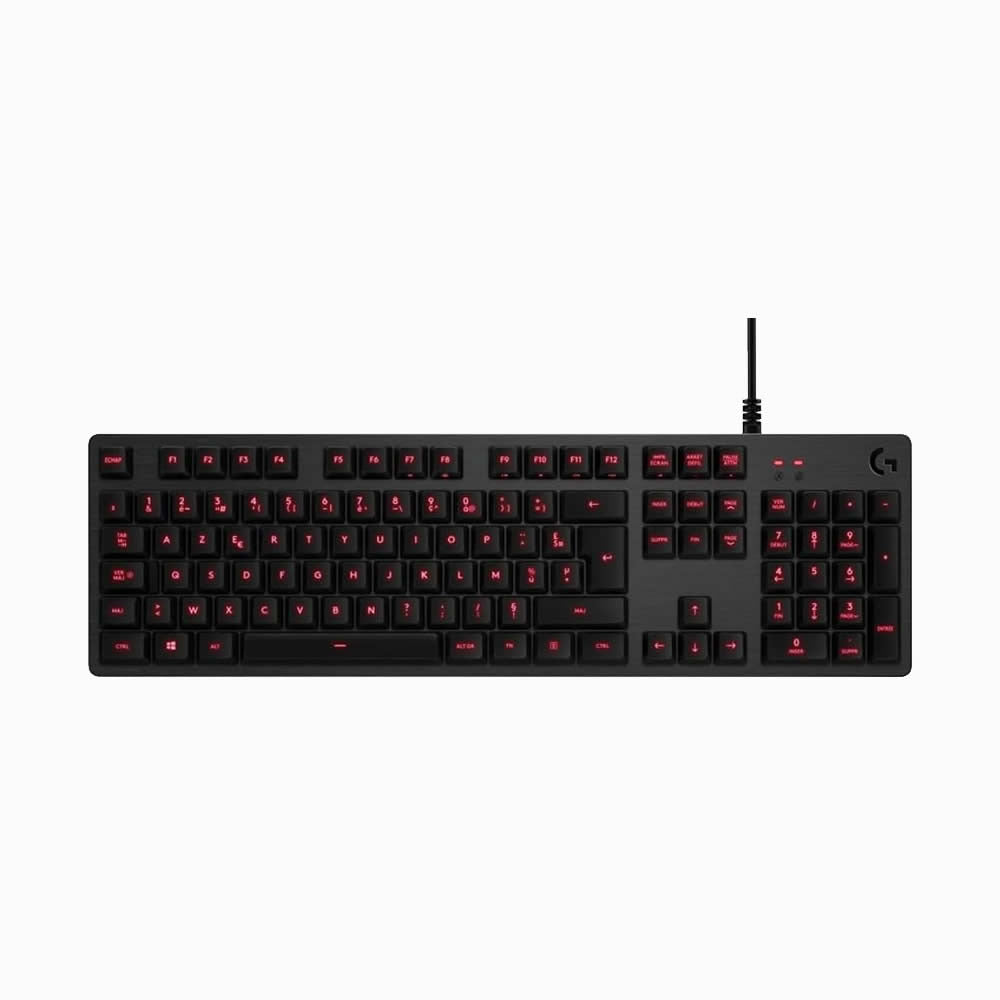 Logitech G413 FRA Mechanical Gaming Keyboard - USB - Red LED