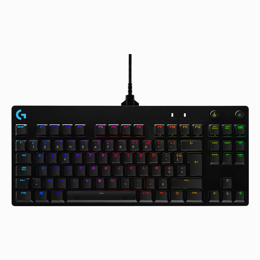 Logitech G PRO US INT'L Mechanical Gaming Keyboard - Black - USB