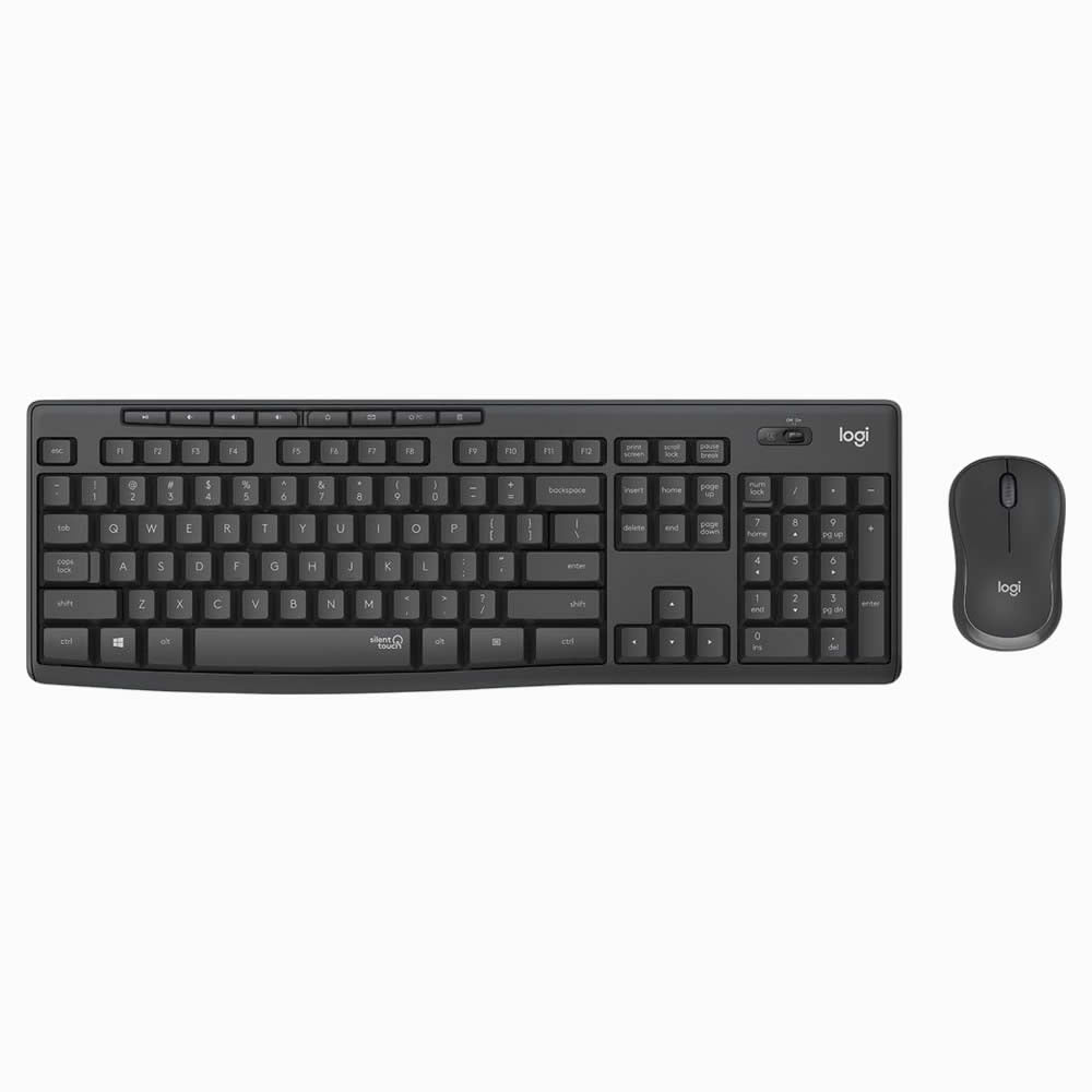 Logitech MK295 US INT'L Silent Wireless Keyboard and Mouse Combo - Graphite