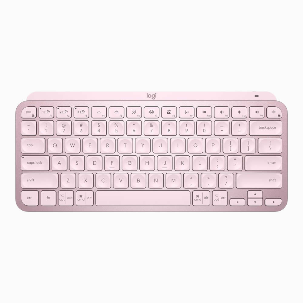 Logitech MX KEYS Mini US INT'L Wireless Illuminated Keyboard - Rose