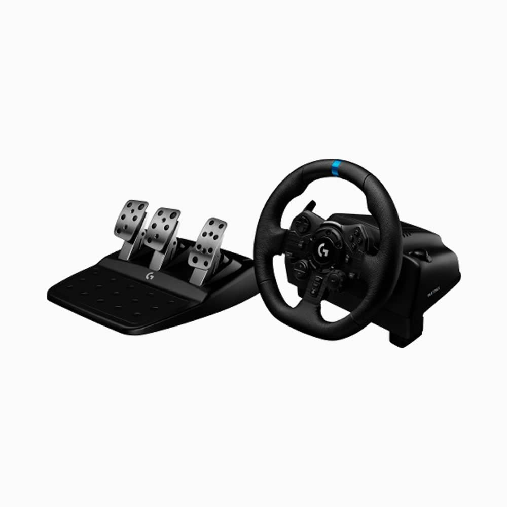 Logitech G923 Racing Wheel and Pedals for PS4 and PC - USB - EU