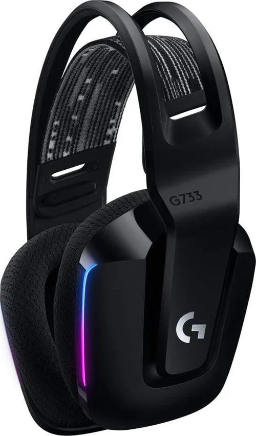 Logitech G733 LIGHTSPEED Wireless RGB Gaming Headset - Black