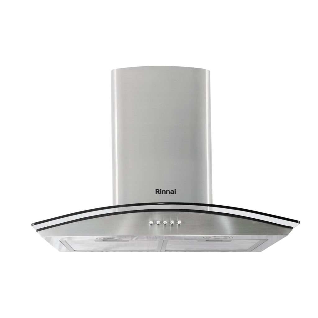 RINNAI COOKER HOOD CHIMNEY GLASS 90CM