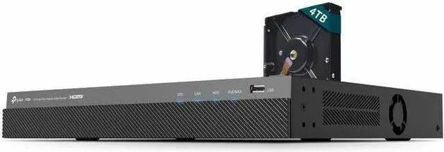 TP-Link 16 Channel PoE+ Network Video Recorder VIGI NVR2016H-16P(UN)