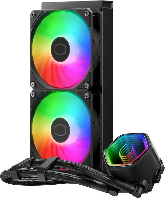 Fan Cooler Master MasterLiquid 240 Core II ARGB (MLW-D24M-A18PA-R1) FC-CM-MLW-D24M-A18PA-R1