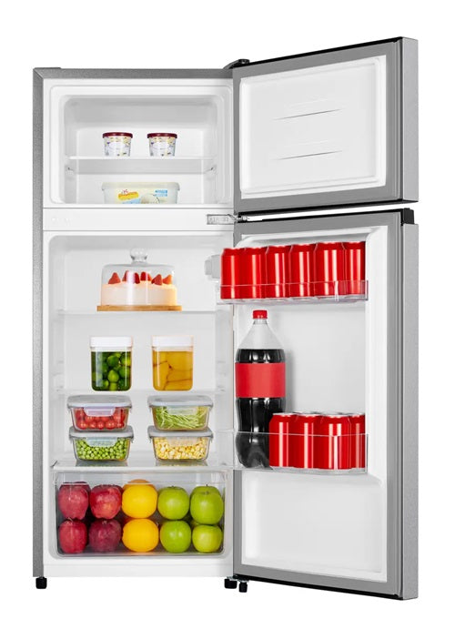 HISENSE REFRIGERATOR TOP MOUNTED DEFROST ENERGY CLASS E  L  SILVER INOX