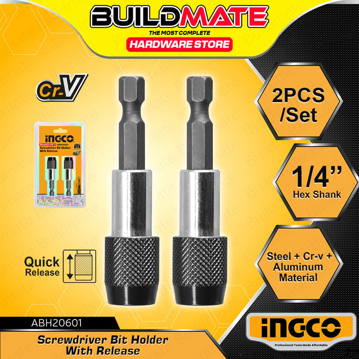 INGCO SCREWDRIVER BIT HOLDER WITH RELEASE