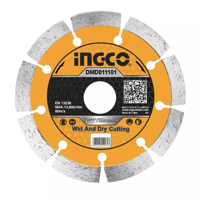 INGCO DIAMOND DISC DRY - Size: 110mm (4-3/8") × 20mm