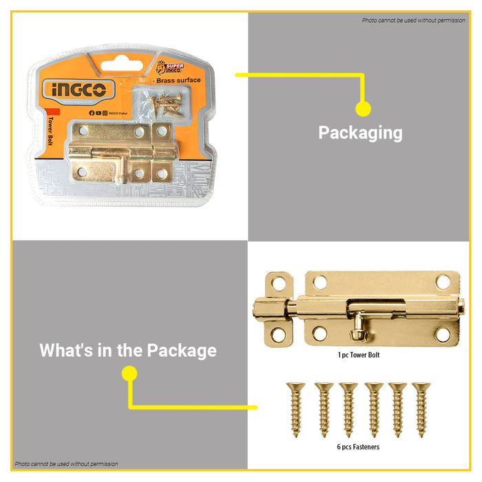 INGCO TOWER BOLT