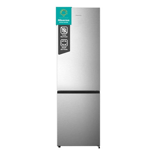 HISENSE REFRIGERATOR BOTTOM MOUNTED NO FROST ENERGY CLASS E 255 L  INOX