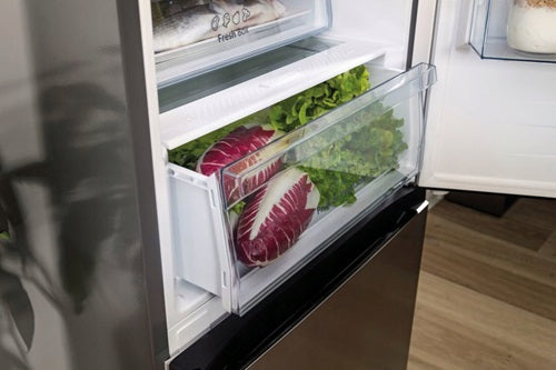 HISENSE REFRIGERATOR BOTTOM MOUNTED NO FROST ENERGY CLASS E 304 L  BLACK