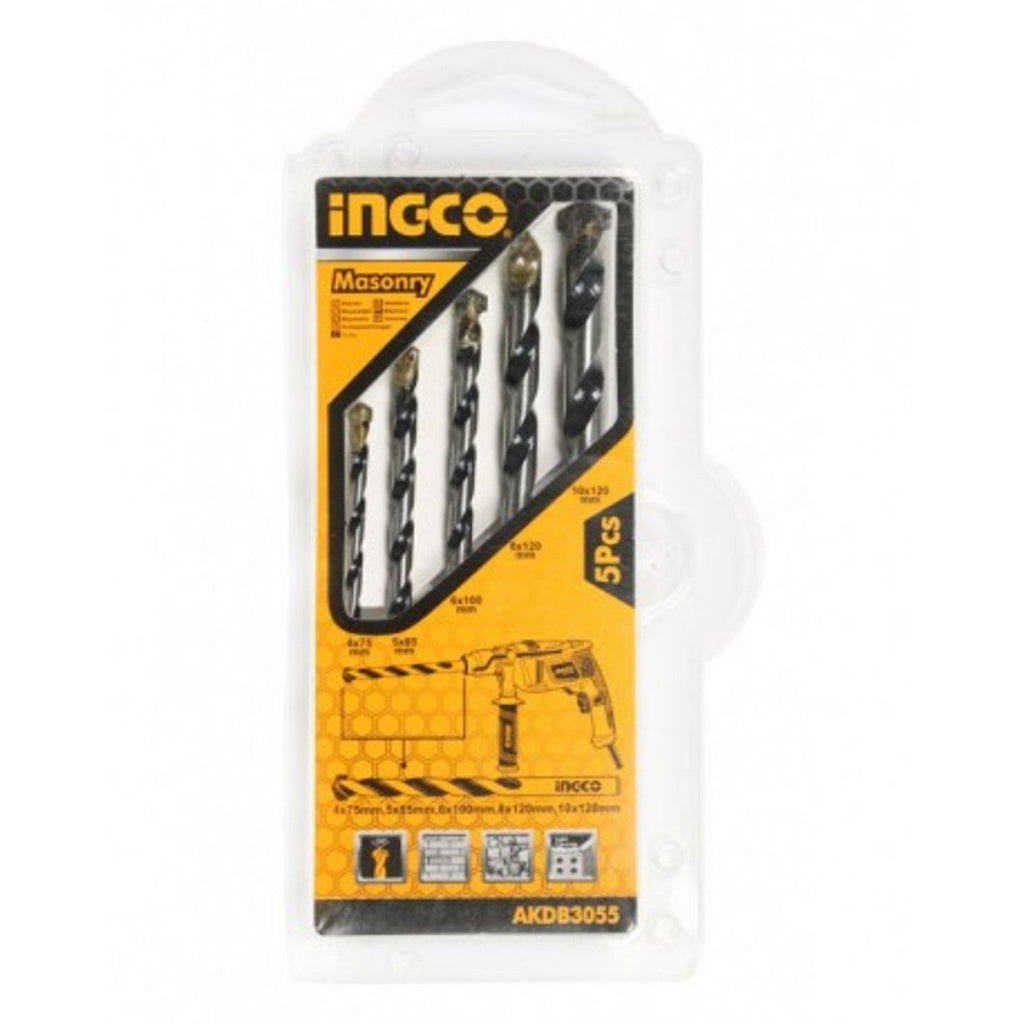 INGCO DRILL BIT MASONSRY  5 PCS