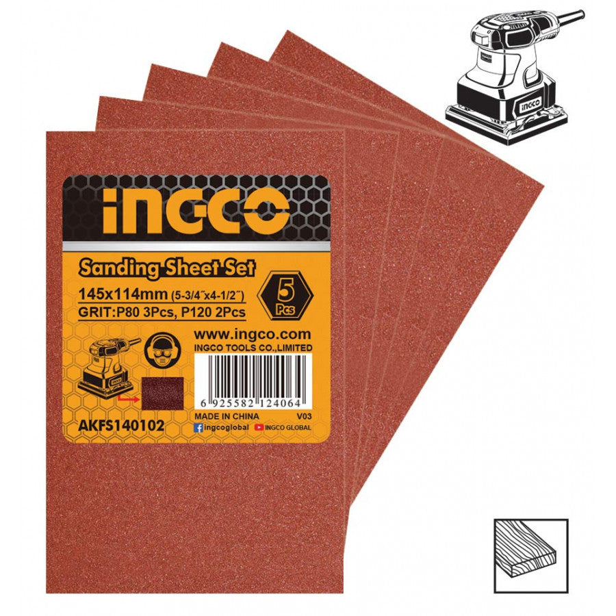 INGCO SANDING SHEET SET