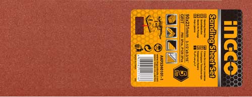INGCO SANDING SHEET SET