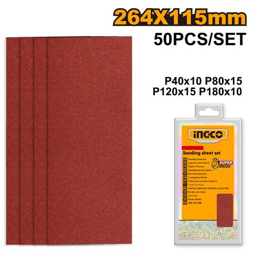 INGCO SANDING SHEET SET