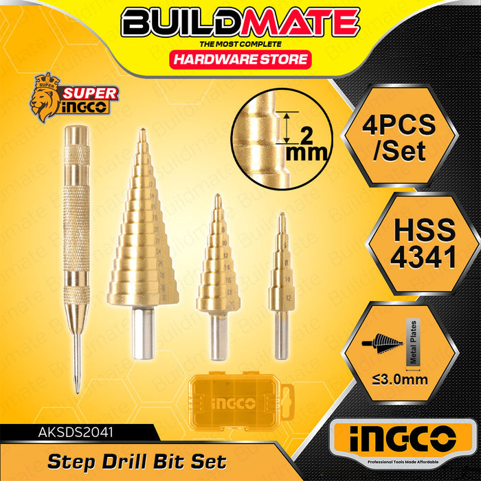 INGCO STEP DRILL BITS SET