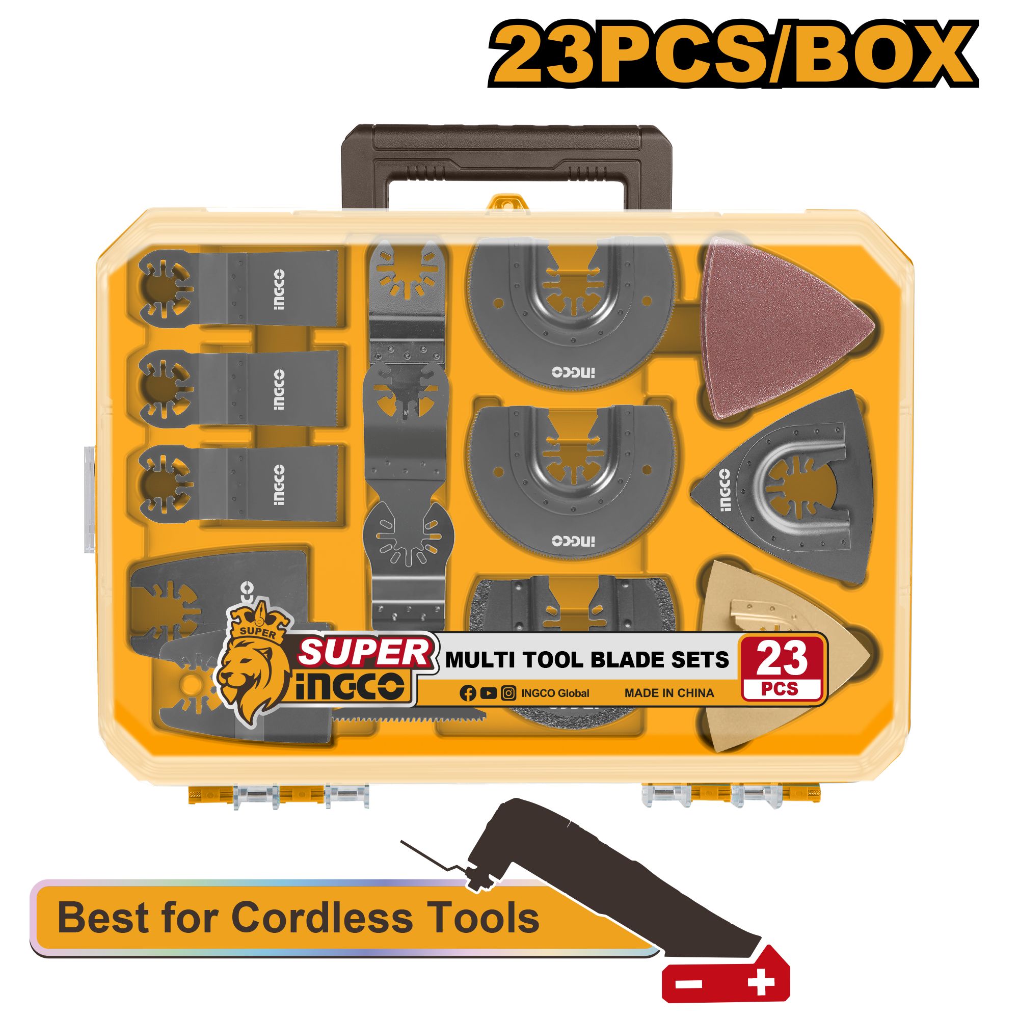 INGCO MULTI TOOL BLADE SET