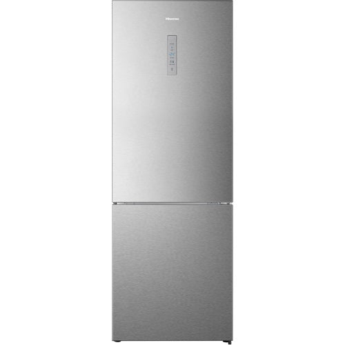 HISENSE REFRIGERATOR BOTTOM MOUNTED NO FROST ENERGY CLASS E 493 L  INOX