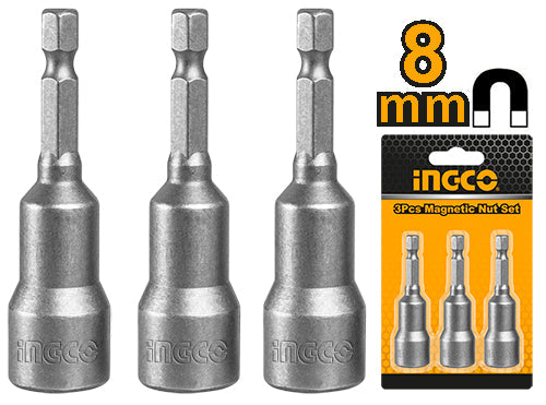 INGCO MAGNETIC NUT SET