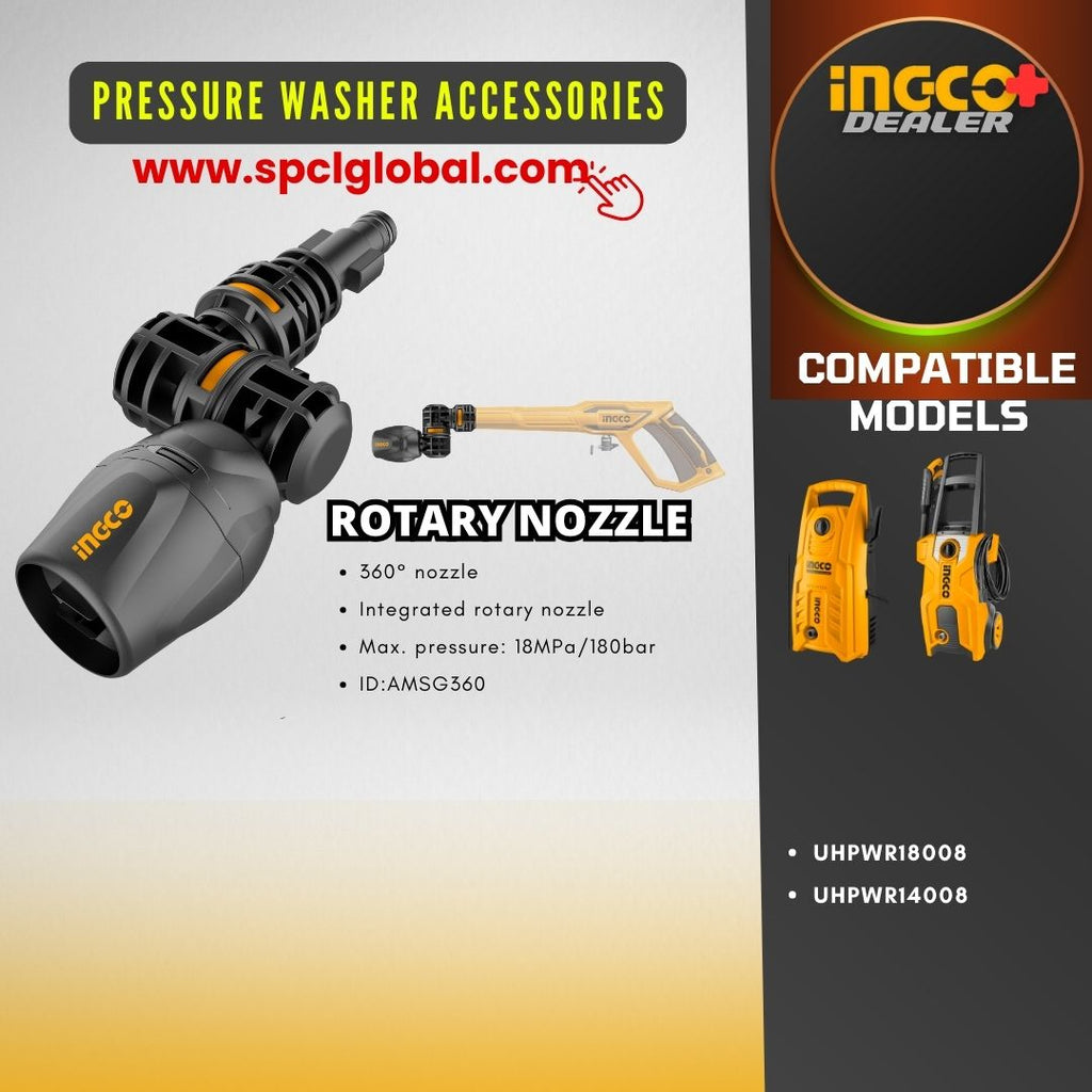 INGCO INTEGRATED ROTARY NOZZLE