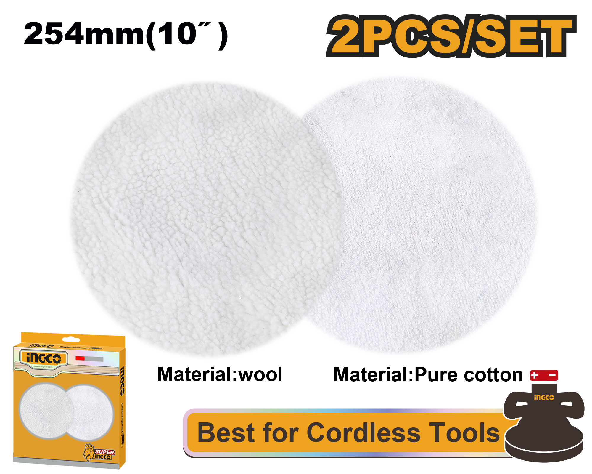 INGCO POLISHING AND CLEANING SET