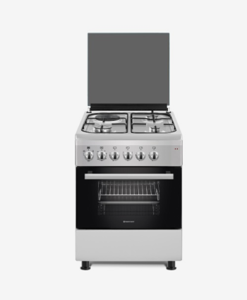 WESTPOINT COOKER, 3 GAS, ELECTRIC OVEN, AUTO IGNITION, INOX